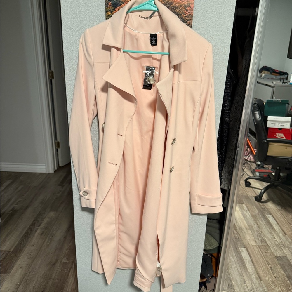 Elegant Pink Women's Coat-White House Black Market